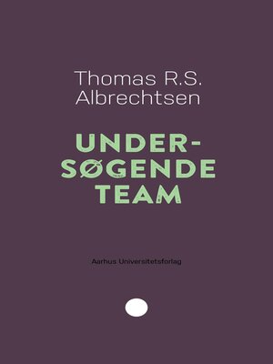 cover image of Undersøgende team